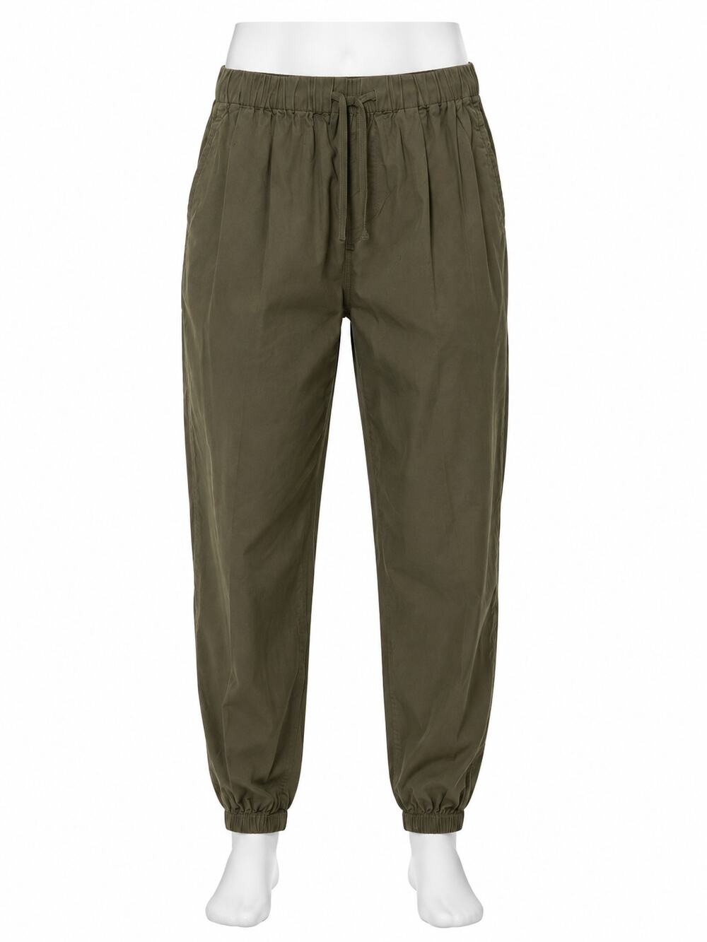 COS Olive Green Elastic Waist Jogger Pants – Size S